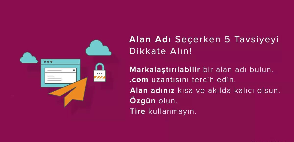 Alan Adı Seçerken 5 Tavsiye